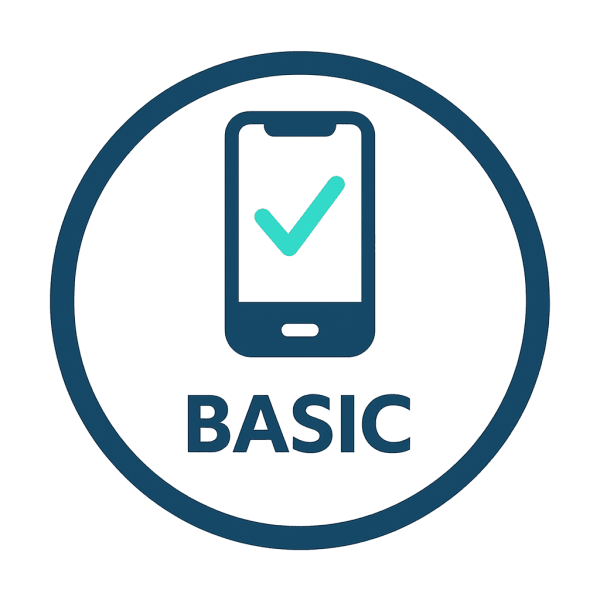 Basic Lean Web App MVP Design Icon