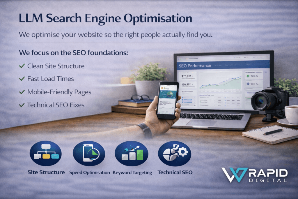 LLM Search Engine Optimisation Quote services by VVRapid Digital