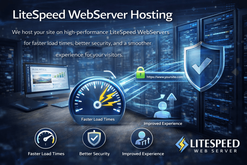 Litespeed WebServer Hosting by VVRapid Digital