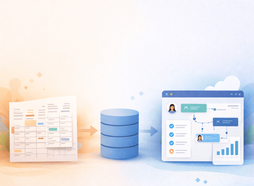 app design & development services for replacing spreadsheets with internal tools