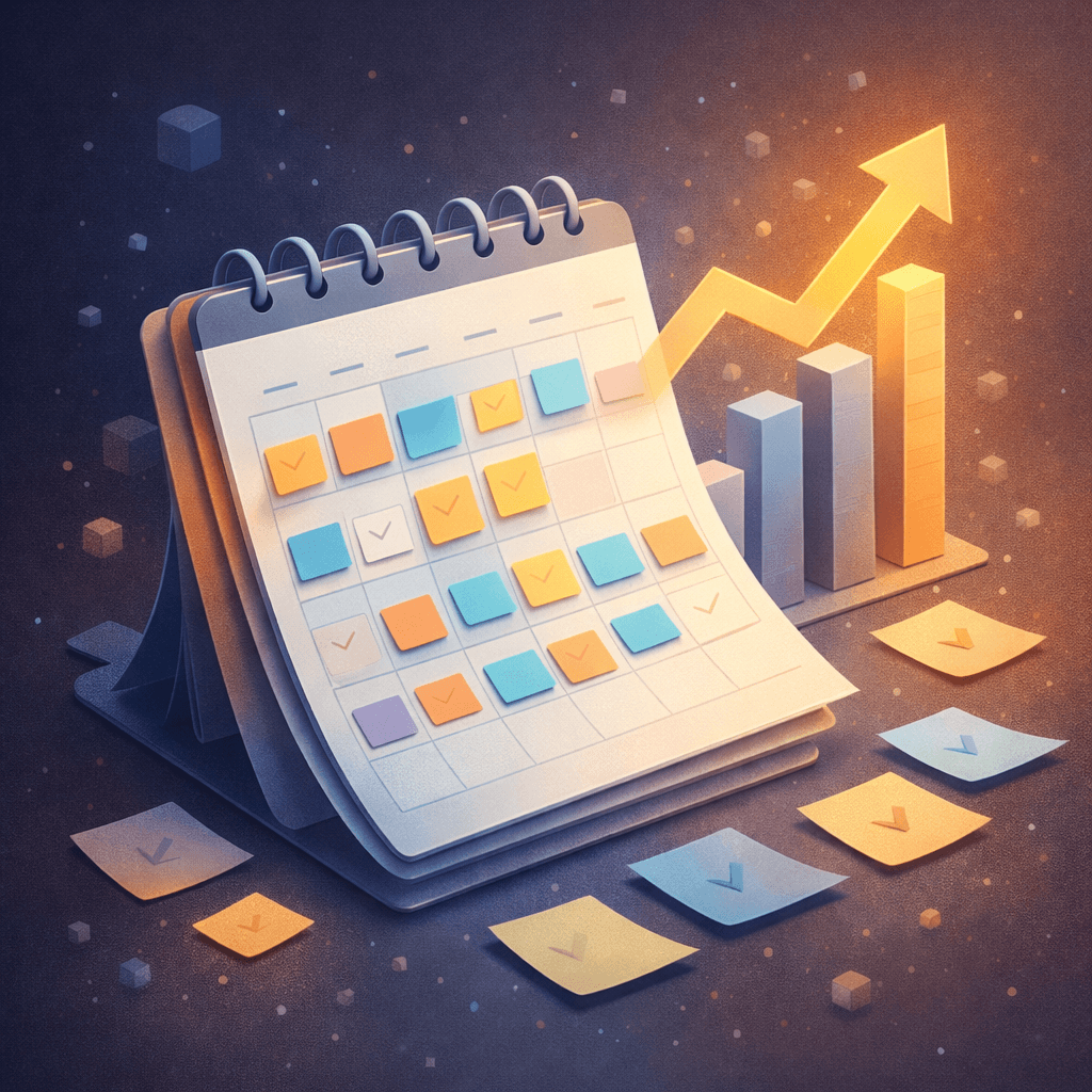 SEO & Traffic Growth consistency plan for blog publishing