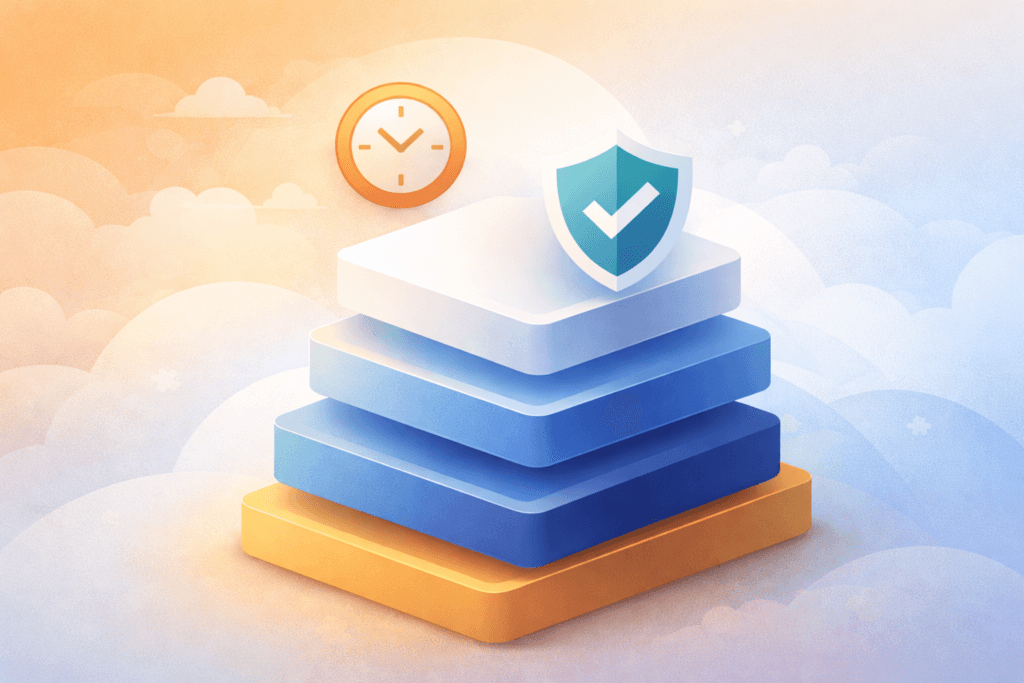 WordPress backups and recovery backup ladder with multiple restore points