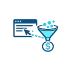 Website + Funnel Conversion Icon
