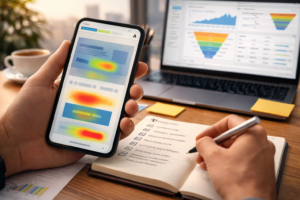 Fractional growth & conversion lead improving landing pages and conversion tracking