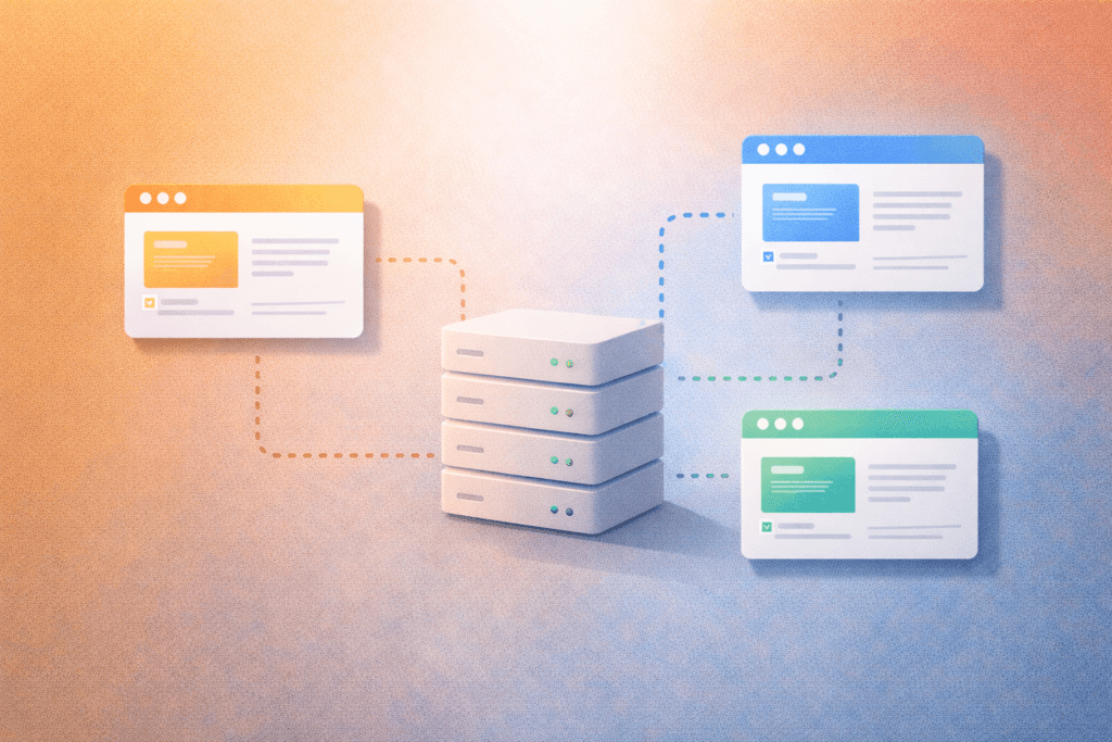 Host multiple websites on cPanel document root and SSL illustration