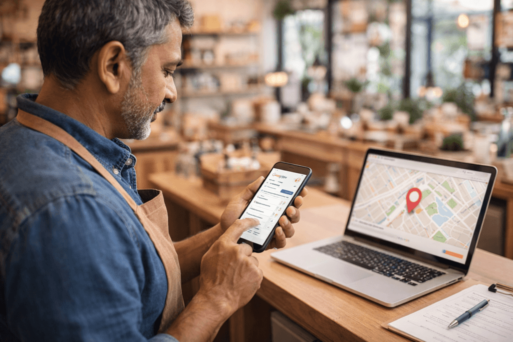 Local SEO & maps visibility using Google Business Profile to generate leads
