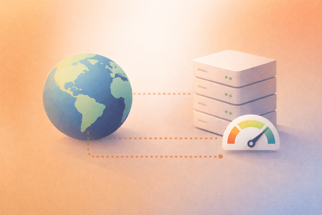 Managed WordPress hosting for international customers illustration