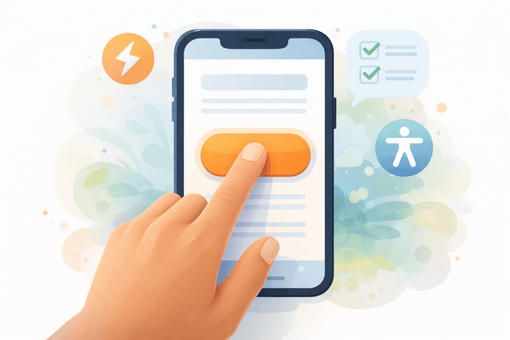 Website and UX guidance for small businesses – mobile conversion-focused UX and accessibility basics