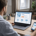 Website and UX guidance for small businesses – business owner reviewing a fast, mobile-friendly website