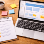 Website Conversion Audit reviewing a site to improve leads