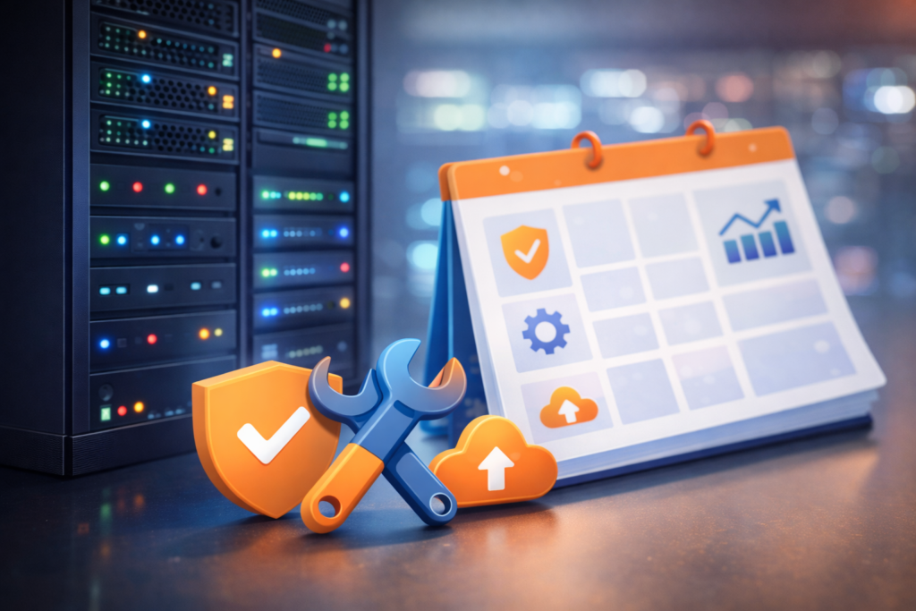 Website maintenance plan overview for small business websites