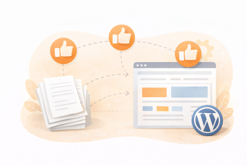 WordPress website build timeline approvals and content handoff checkpoints
