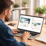 Custom website vs template website comparison for a small business owner planning a new site
