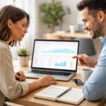 Google Search Console for small business review showing search performance analysis