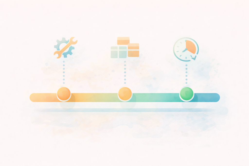 Pricing page design for service business explaining cost drivers