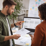 Service page copywriting planning session for a small business website