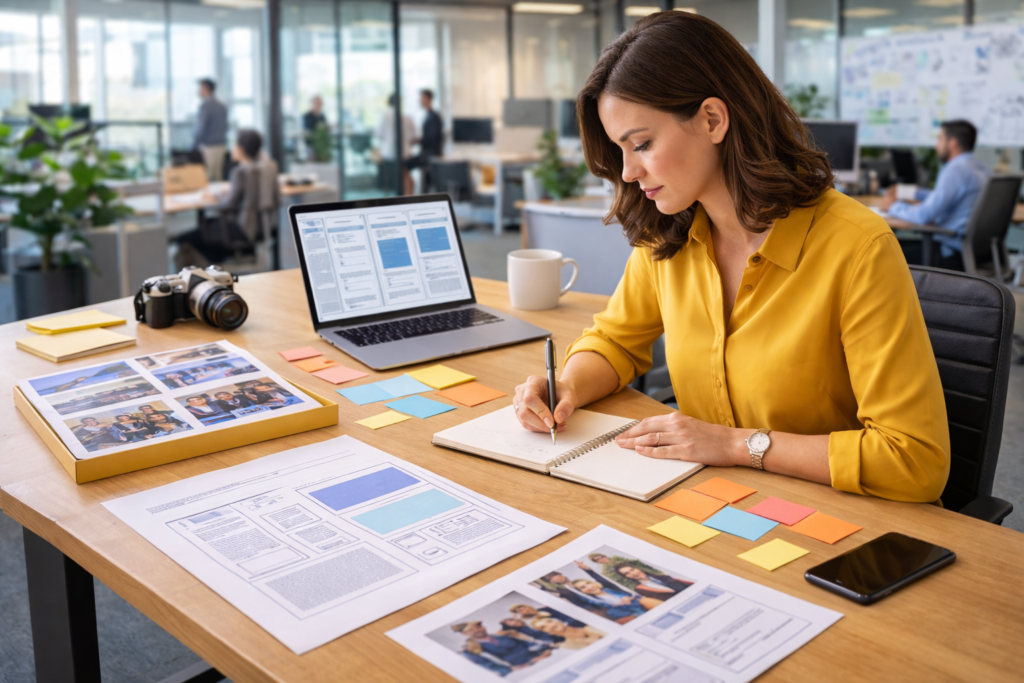 Website content checklist for small business planning pages copy images and approvals before a website build