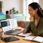 AI search visibility checklist workspace showing website improvements for LLM answer visibility