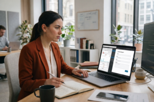 Broken contact form on WordPress being reviewed on a small business website