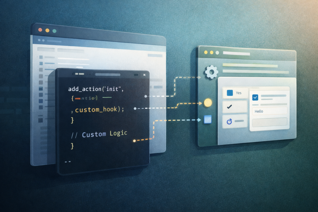 Small website change handled with code snippets in WordPress