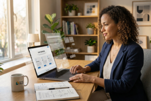 LLM SEO for small business websites workspace showing structured service content for AI search visibility
