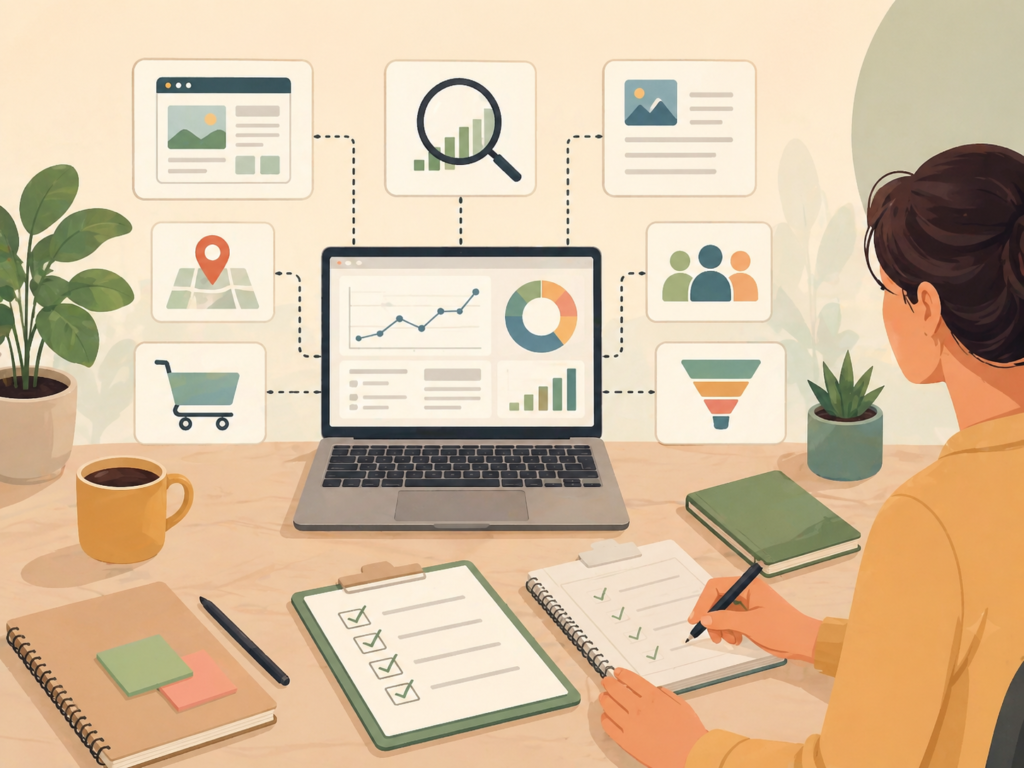 Marketing audit checklist for a digital marketing audit for small business