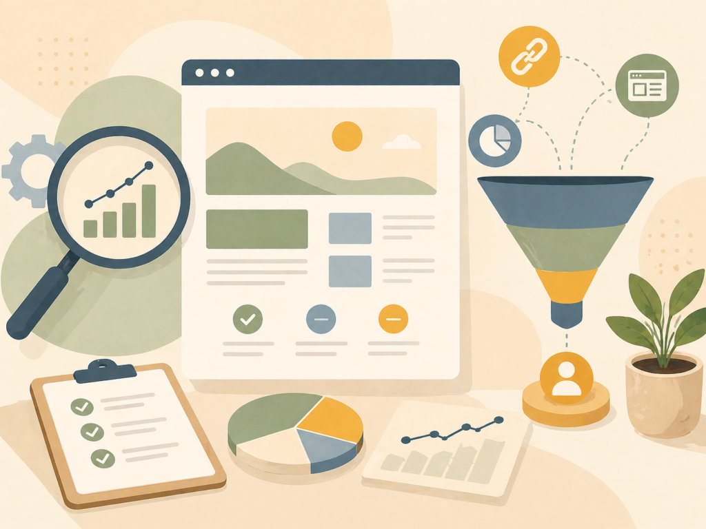 Prioritise digital growth work across website SEO and conversion