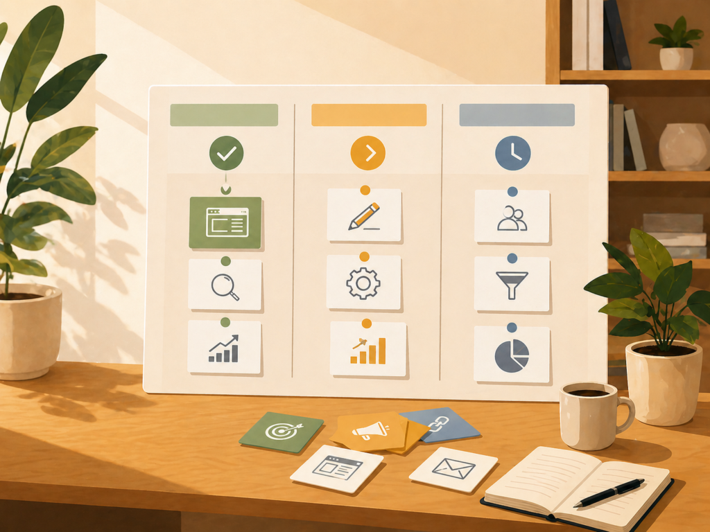 Prioritise digital growth work with a clear now next later planning framework