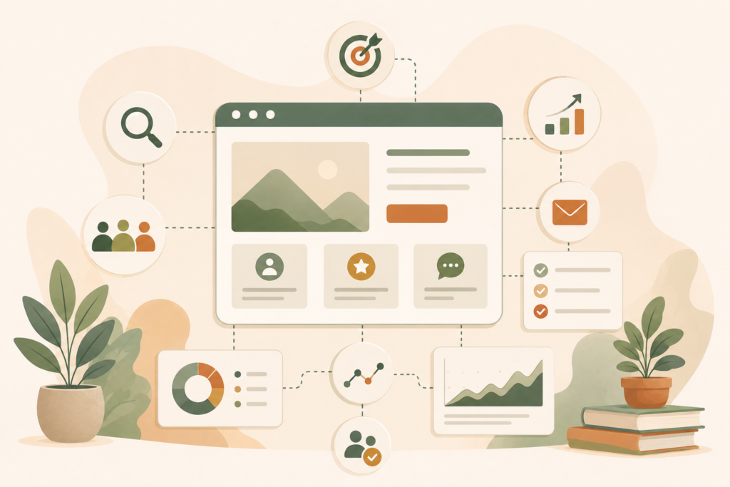Lead generation website SEO conversion strategy