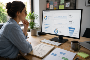 SEO lead quality showing qualified organic enquiries