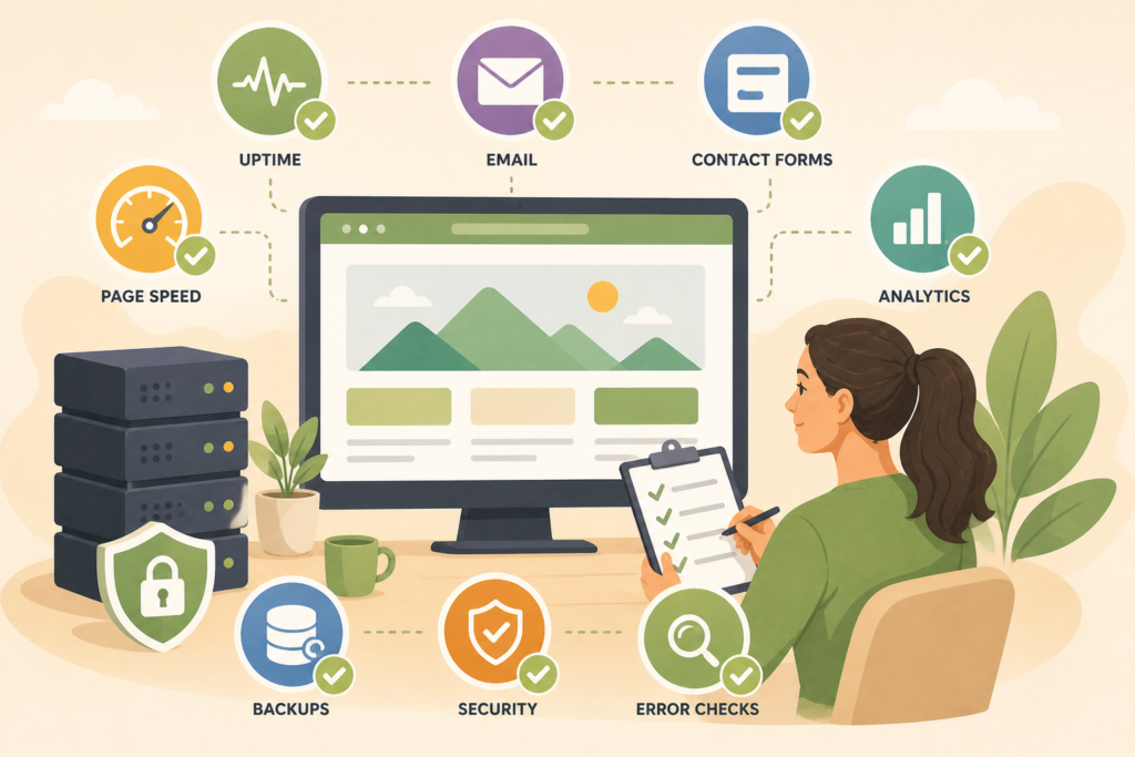 Website migration checklist post launch checks for forms email SSL and backups