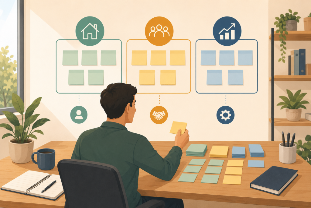 Digital team structure for small business planning what to own outsource and improve