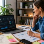 Website growth plan review for a small business owner improving website leads