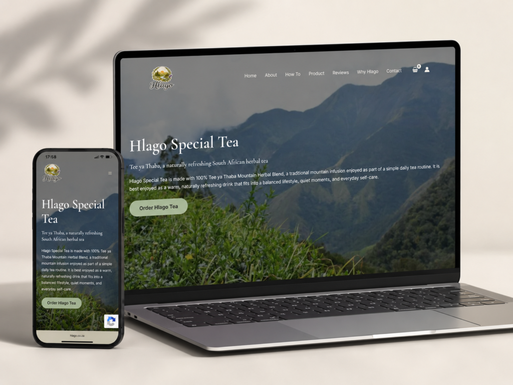 Hlago Products Desktop and Mobile Image