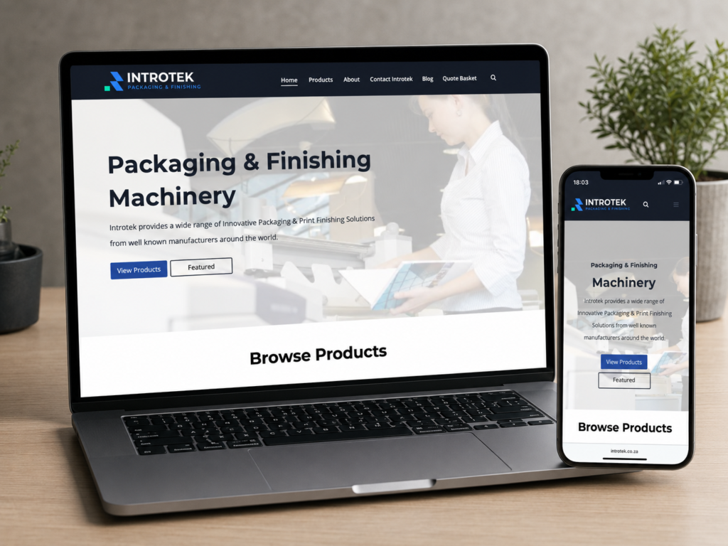 Introtek Desktop and Mobile Image