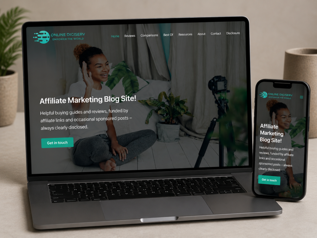 Onlinr DigiServ Desktop and Mobile Image