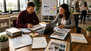 Business website requirements organised before website development starts