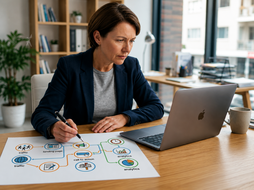 Lead generation audit for small business reviewing enquiry blockers and website funnel