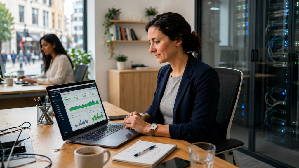 Website hosting upgrade for a small business website