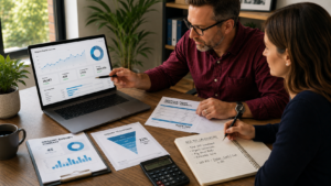 SEO ROI for small business analytics, lead and revenue review