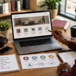 Website features for small business being planned before launch