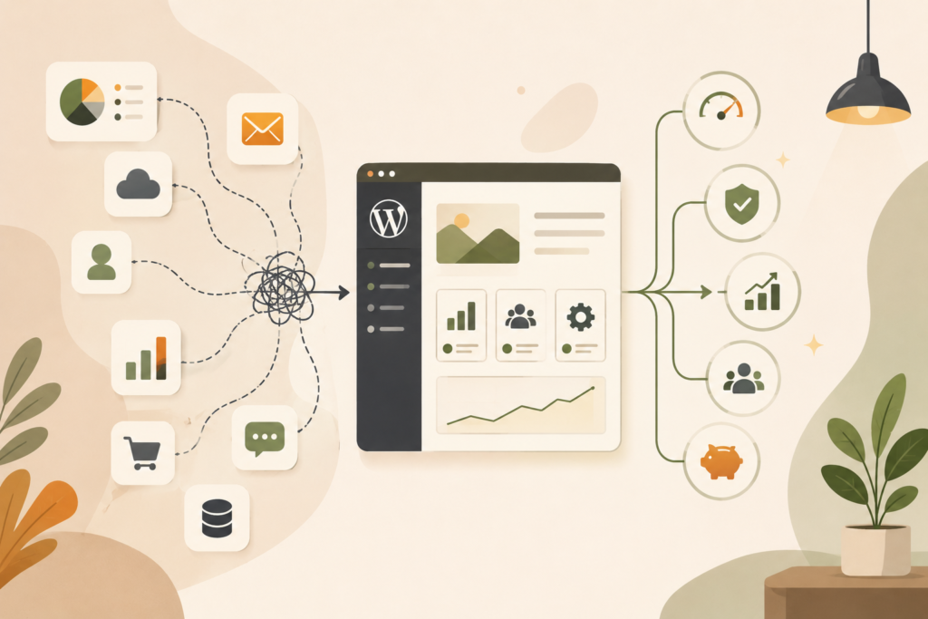 WordPress Plugin vs SaaS with connected website functionality
