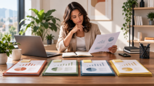 Quarterly digital strategy review comparing performance and priorities every 90 days
